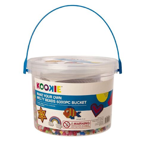Kookie Melty Beads Bucket 6000 Piece
