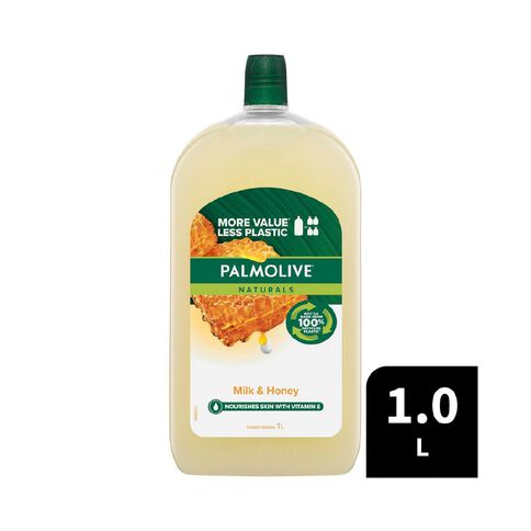 Palmolive Liquid Milk & Honey Hand Wash Refill 1L