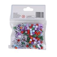 Uniti Pony Beads Alpha Black 75gm Uniti Pony Beads Alpha Black 75gm