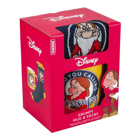Paladone Disney Snow White Grumpy Mug and Socks