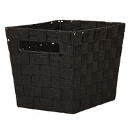 Living & Co Woven Basket Black Small