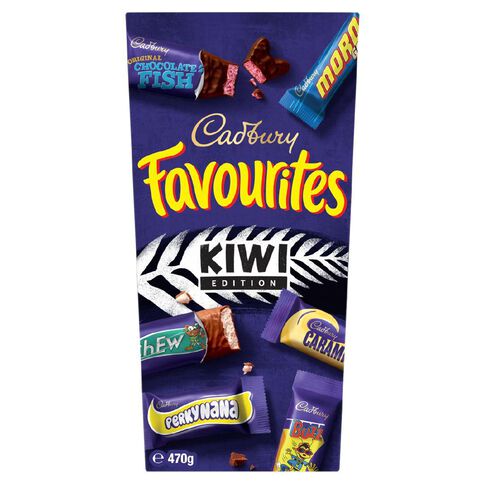 Cadbury Kiwi Favourites Abs 470g