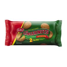 Griffin's Gingernuts Biscuits Twin Pack 500g