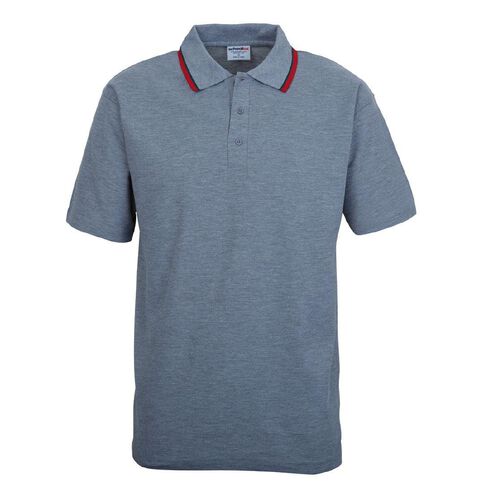 Schooltex Short Sleeve Polo with Stripe Collar