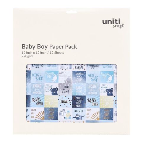 Uniti Baby Boy Paper Pack