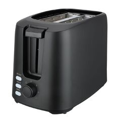 Living & Co 2 Slice Toaster Matte Black