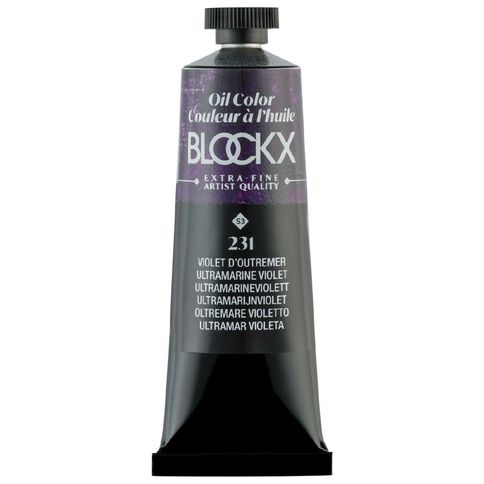 BLOCKX Oil Tube 35ml S3 231 Ultramarine Violet
