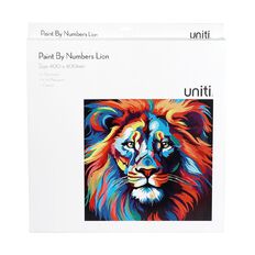 Uniti Paint By Numbers Lion