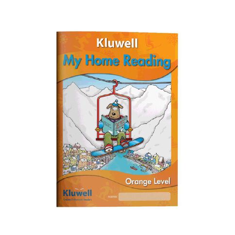 Kluwell Senior Level My Home Reading Book Orange Orange Mid