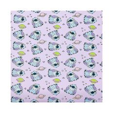 Stitch Book Covering 45cm x 1m Purple