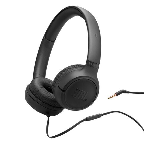 JBL JBL Tune 530 Wired 3.5Mm On-Ear Headphones - Black