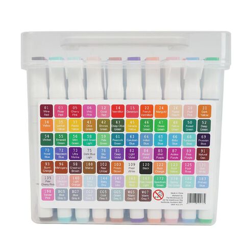 Uniti Dual Ended Art Makers 80 Pack