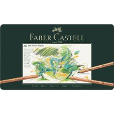 Faber-Castell Pitt Pastel Pencils Tin of 60 Assorted