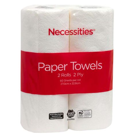Necessities Brand Paper Towel Tall 2 Pack