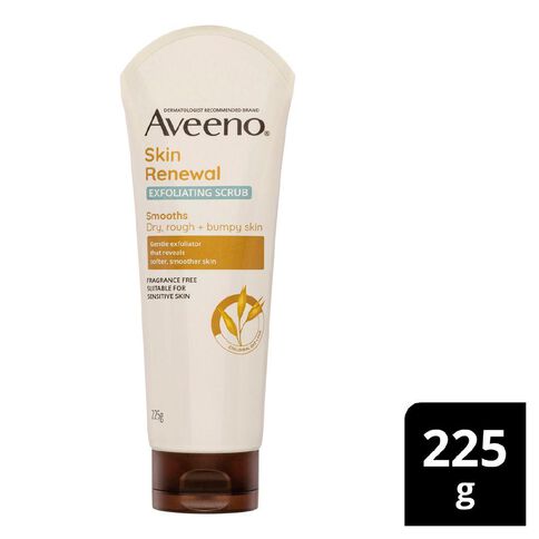 Aveeno Skin Renew Exfoliating Body Scrub 225g