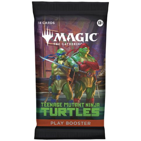 Teenage Mutant Ninja Turtles Magic the Gathering Play Boosters