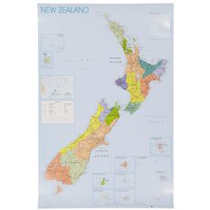Poster New Zealand Regions