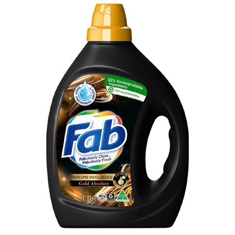 Fab Indulgence Gold Laundry Liquid 2L