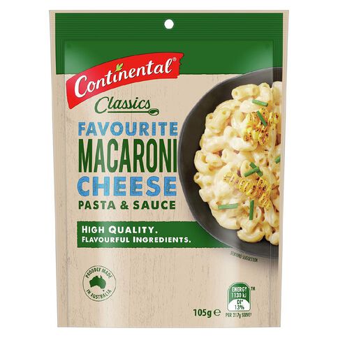 Continental Pasta & Sauce Macaroni & Cheese 105g