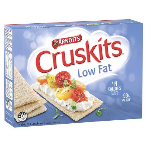 Arnott's Cruskits Low Fat 250g