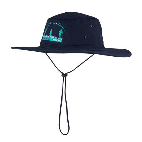 Schooltex Greenmeadows School Aussie Hat with Transfer
