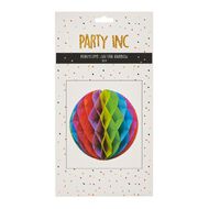 Party Inc Honeycomb Lantern Rainbow 30cm