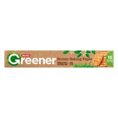 Multix Greener Brown Baking Paper 15m x 30cm