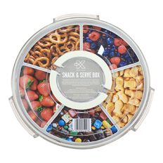 Kate's Kitchen Round Snack & Serve Box