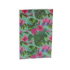 Uniti Adults Tropical Crush A5 Leaves Notebook