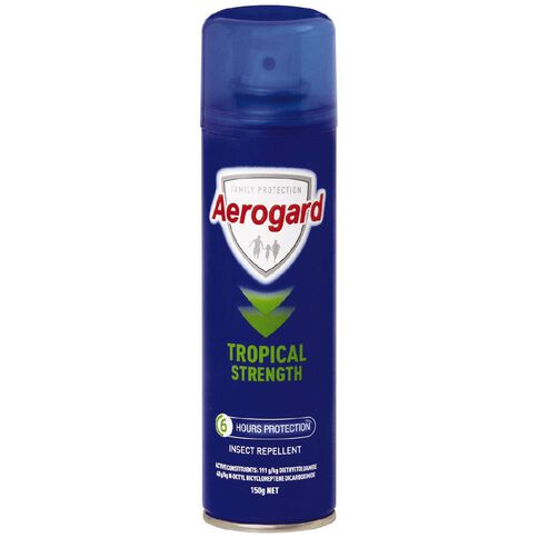 Aerogard Tropical Strength Aerosol Insect Repellent 150g
