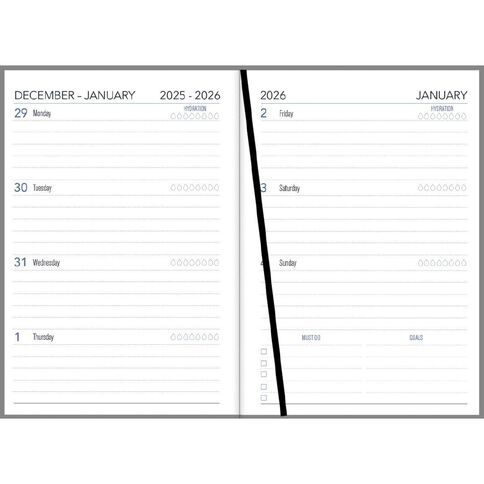 Collins 2026 Diary Week To View Cats & Dogs Multi-Coloured A5