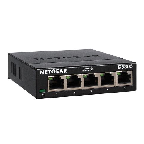 Netgear SOHO 5-Port Gigabit Unmanaged Switch GS305