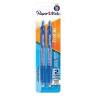 Paper Mate Profile Retractable 0.7mm Gel Pen Blue 2 Pack