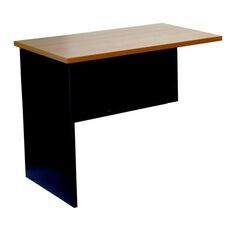 Firstline Desk Return Beech/Ironstone