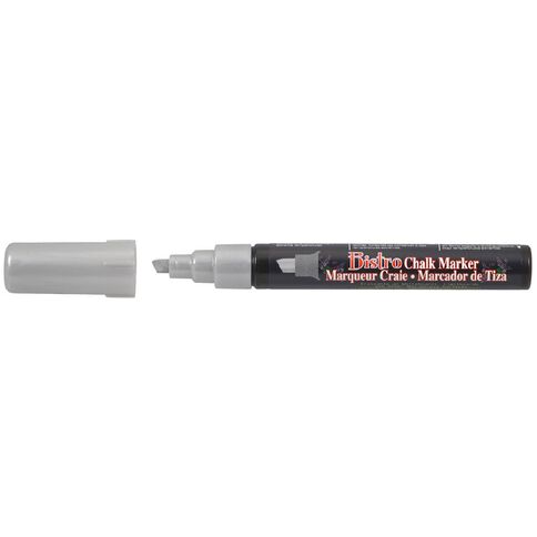 MARVY #483 Bistro Chisel Tip Chalk Marker Silver