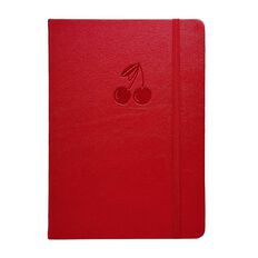 Uniti Stationery Red Cherry A5 Notebook