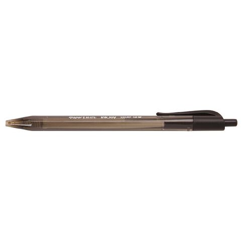Paper Mate InkJoy 100RT Ballpoint Pens Black 12 Pack