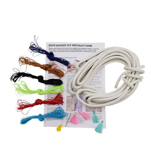 Uniti Rope Basket Craft Kit
