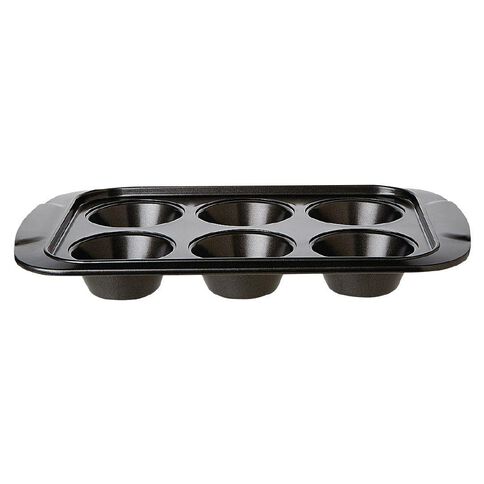 Living & Co Heavy Gauge Non-Stick Muffin Tray 6 Cup