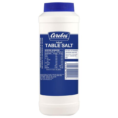 Cerebos Iodised Drum Salt 700g
