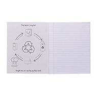 WS Exercise Book 1I5 9mm Ruled 40 Leaf Green Mid