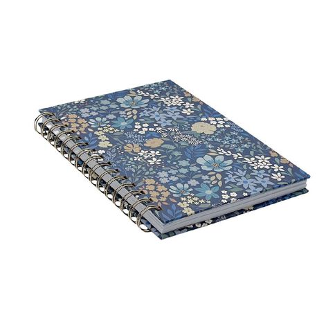 Uniti Blossom Spiral Notebook Floral