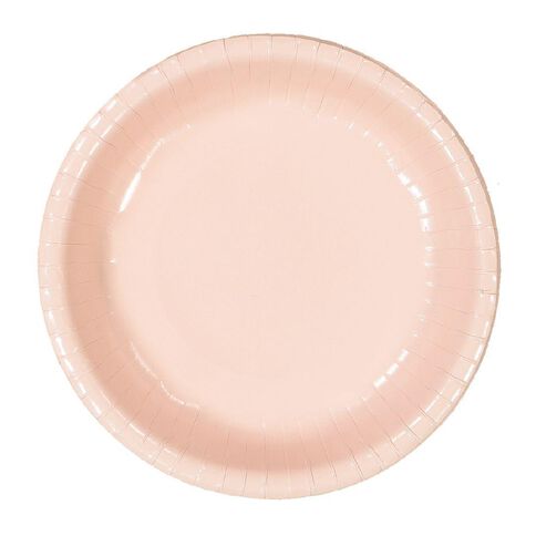Party Inc Paper Bowls Pastel Pink Mid 20 Pack