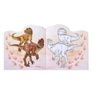 Artwrap Dino World Colour Book Figural Multi-Coloured