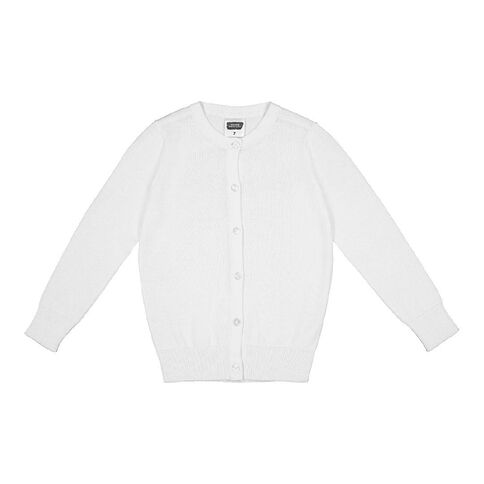 Young Original Girls' Plain Cotton Cardigan