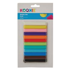 Kookie Modelling Clay Multi-Coloured 12 Pack