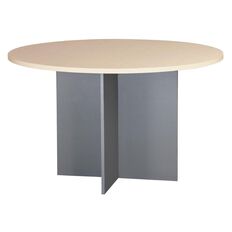 EKO Meeting Table 1200 Nordic Maple/Silver