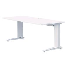 Accent Quick Ship Fixed Height Desk White/Snow 1200 x 700