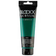 BLOCKX Acrylic Tube Permanent Dark Green 120ml