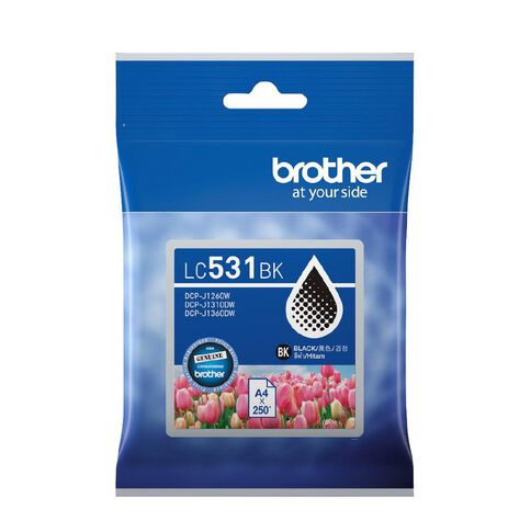Brother Ink LC531 Black 250 Pages